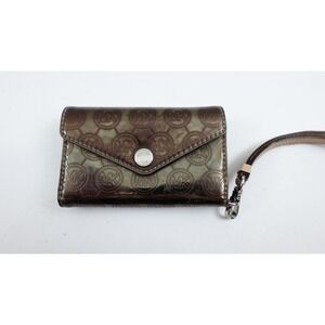 MICHAEL KORS ELECTRONICS Rose Gold SIGNATURE MK LOGO IPHONE 4,4S CASE WALLET BOX